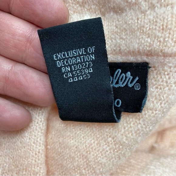 Wrangler Retro Oversized Sweater SZ XXL Cowl Neck Winter Pattern Detail Fuzzy - Picture 8 of 10